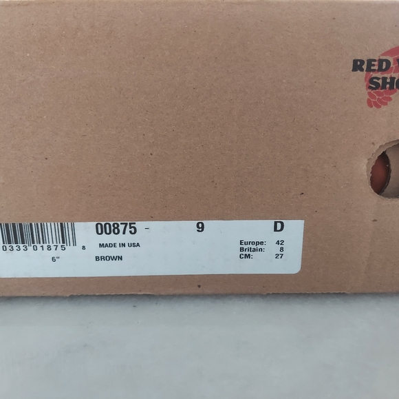 Red Wing Shoes Heritage Boots Size 9 Width D Brown - Picture 11 of 15